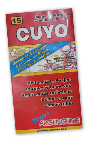 Mapas De Rutas Y Caminos De.  Cuyo