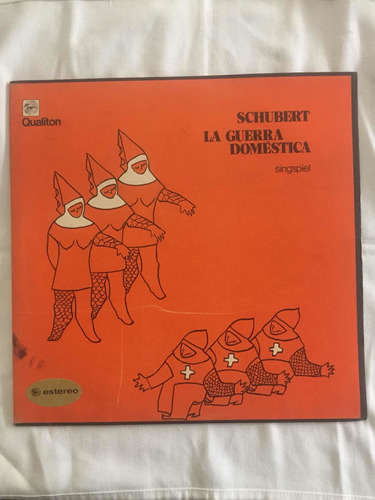 Disco Vinilo Schubert La Guerra Domestica Singspiel Lp Quali