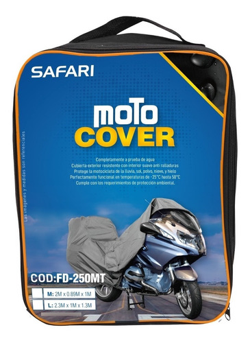 Cobertor Impermeable Para Moto 250gpv+cotton L Fd-250mt-l