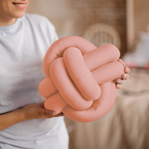 Almofadas De Nozinho Para Decoração Imediato Desenho Do Tecido Rose