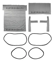 Comprar Kit Tapicería Cabina Toldo Y Hules De Vidrios Vocho Sedan Vw