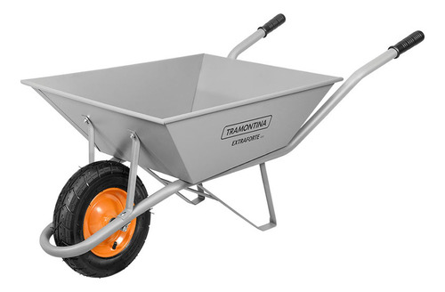Carretilla Reforzada Tramontina 65l Rueda Maciza