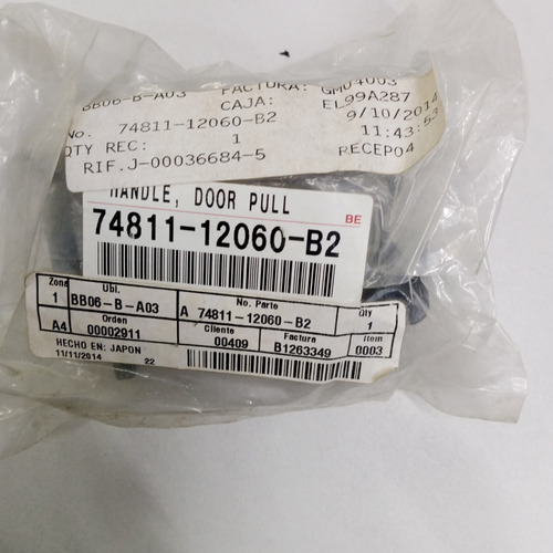 Tirador Interno Puerta Toyota Corolla Baby Camry 1994-98