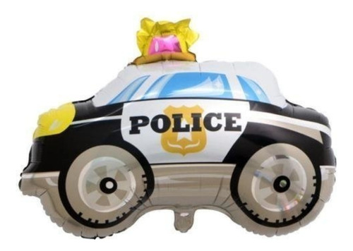 Globo Figura Policia Grande 75 Cm