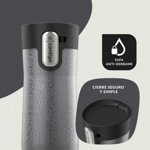 Vaso Térmico West Loop Crystal Autoseal ® Contigo® 473 Ml