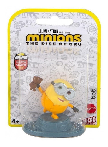 Minions Mini Figura 6cm Bob - Mattel Gmj59-gmj62