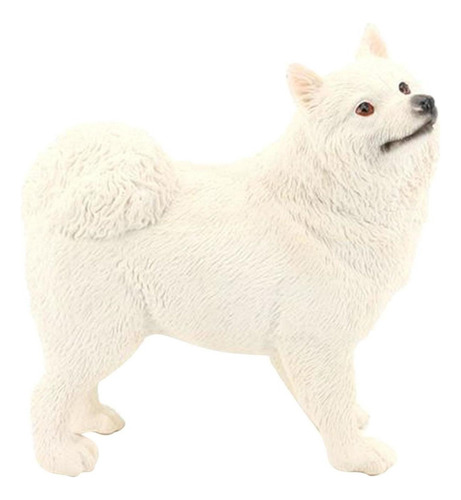 Figuras De Perro Sin Bpa Modelo Samoyedo Para Regalo De