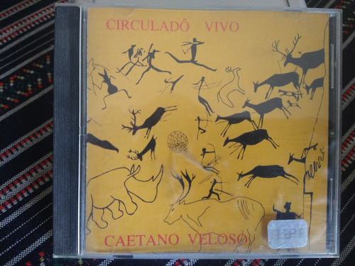 Cd Caetano Veloso - Circulado Vivo 1993