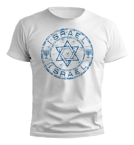 Remera Israel Estrella David Diseño