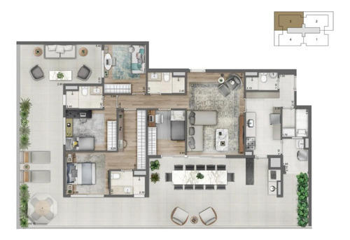 Imagem 27 de 30 de Apartamento À Venda No Bairro Santo Amaro - São Paulo/sp - 118