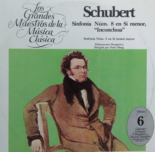 Schubert Sinfonia #8 Lp