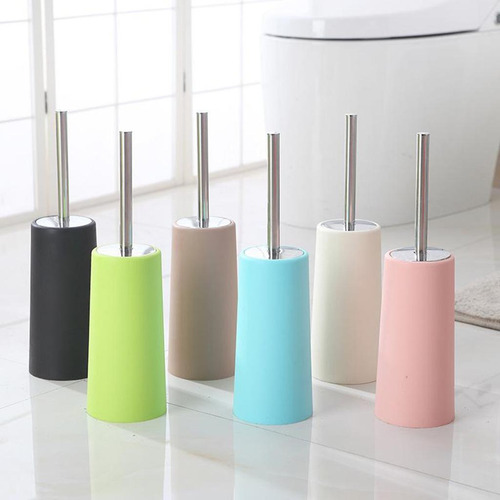 Cepillo Y Soporte De Plástico Para El Baño, Cepillo De