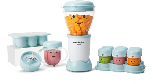 Imagen 2 de 10 de Set Completo Alimentos Para Bebés Y Niños Nutribullet Baby