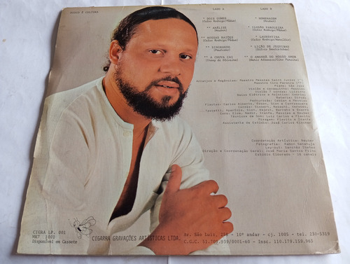 Disco Vinil Celso Rodrigo Dois Gumes 1981 Raro C/encarte (Usado)