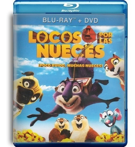 Locos Por Las Nueces The Nut Job La Pelicula Blu-ray + Dvd