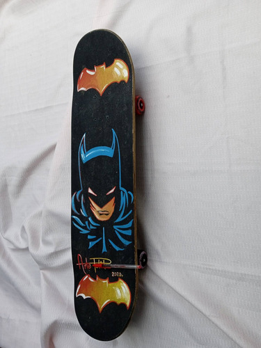 Patineta Batman Vs Superman 2016. Skateboard De Colección. (Usado)