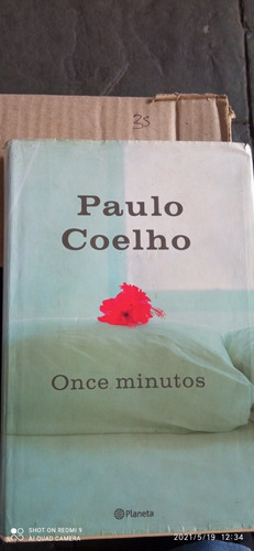 Libro Once Minutos. Paulo Coelho