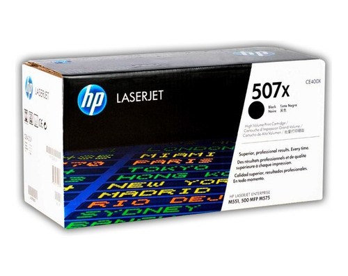 Toner Hp Ce400x (507x) L.j. M551 Negro (11,000 Pag)