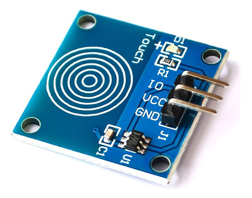 Sensor Pulsador Tactil Digital Ttp223b Capacitivo Arduino