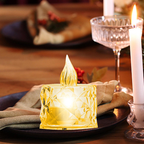 Lámpara De Vela De Velas Led Sin Llama Lámpara De Velas Que