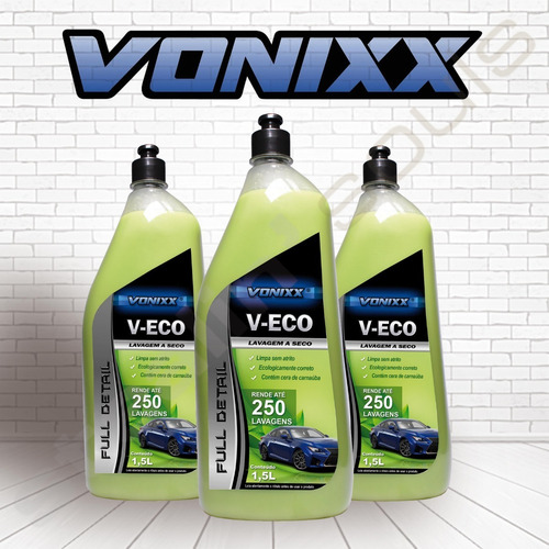 Imagen 1 de 7 de Vonixx | V-eco | Shampoo | Lavado En Seco Waterless | 1500ml