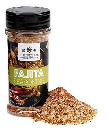 Condimento Mexicano  The Spice Lab Fajita Seasoning - Condim