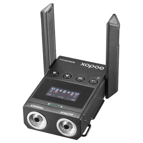 Receptor Inalámbrico Godox Rx2 Doble Canal Uhf Para Wmics2