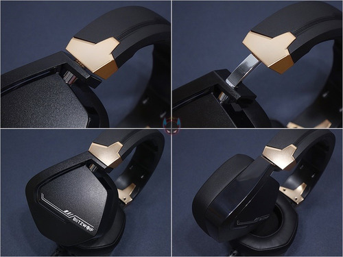 Headset Blitzwolf® Bw-gh2 Fone De Ouvido Gamer Com Microfone Cor Preto Cor Da Luz Conforme Imagens