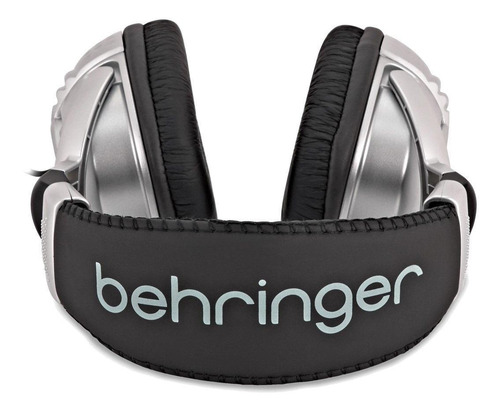 Imagen 3 de 4 de Audífonos Behringer HPS3000 negro y plateado
