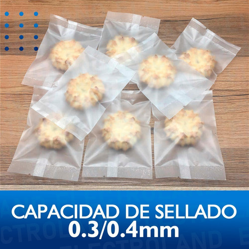 Imagen 5 de 10 de Selladora Cortadora Bolsa 30cm Regulador Mayor Potencia