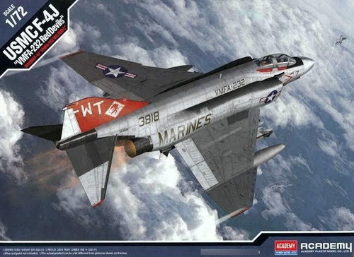 F-4j Vmfa-232 Red Devils Academy 12556 - Escala: 1/72