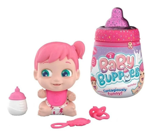 Muñeca Sorpresa Baby Buppies Con Sonido + Accesorios