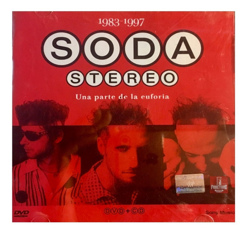 Soda Stereo - 1983-1997 Una Parte De La Euforia Cd + Dvd