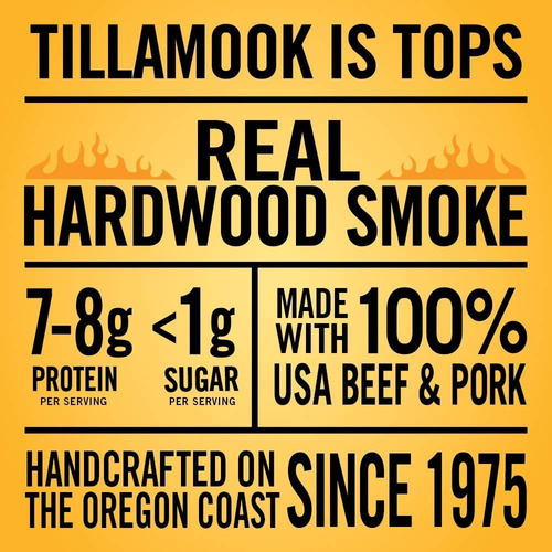 Tillamook Country Smoker Salchichas Ahumadas De Madera Dura