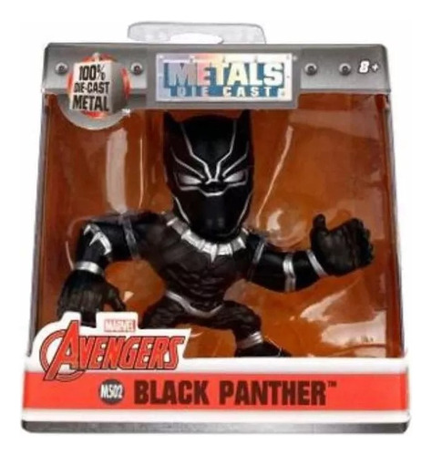Black Panther Metalfigs 2.5¨, 100% Metal, Marvel Avengers