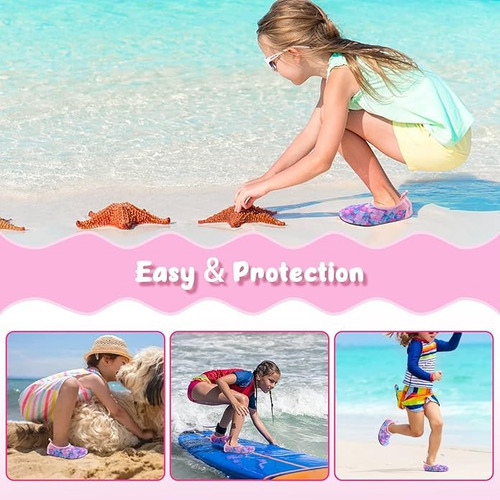 Zapatos De Agua Para Niños Niñas Antideslizantes Para Playa