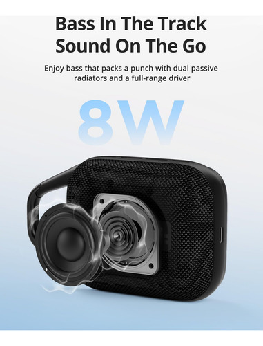 Tronsmart Mirtune H1 Altavoz Bluetooth Para Exteriores, Alta