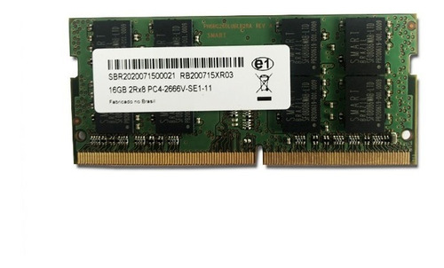Imagem 1 de 1 de Memória Notebook 16gb Ddr4 2666mhz 1,2v Pc4-2666v-se1-11