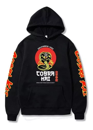 Buzo Canguro Cobra Kai Karate Kid C Infantil