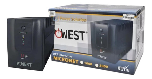 Ups Powest Micronet 2000va Entrada De 110v/220v Nuevos Negro