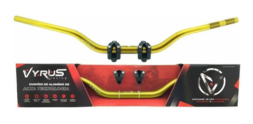 Imagem 1 de 3 de Guidão Com Adaptador Fat Bar Alto | Vyrus