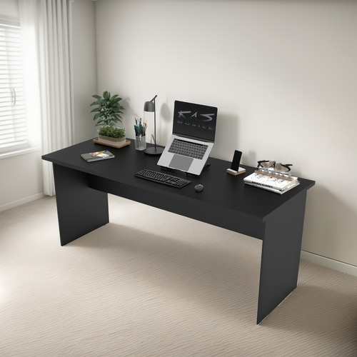 Mesa 1.00x60 Para Escritório Escrivaninha Linha Connect