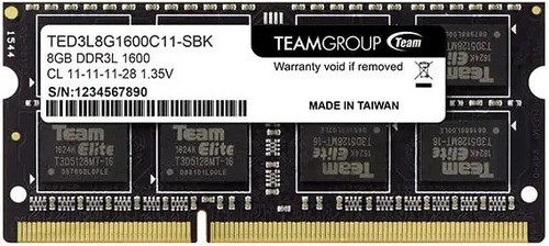 Memoria Ram Ddr3l 8 Gb Single 1600 Mhz Pc3-12800 Cl11 