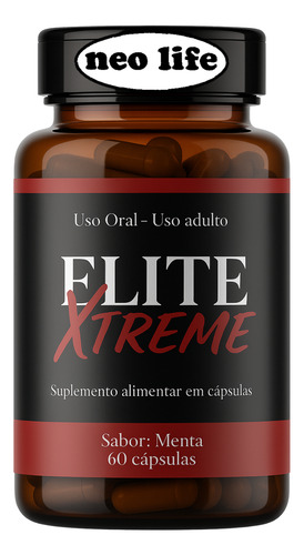 1 Elitextreme 60 Caps Original - Envio Rápido - Loja Oficial Chega Amanha