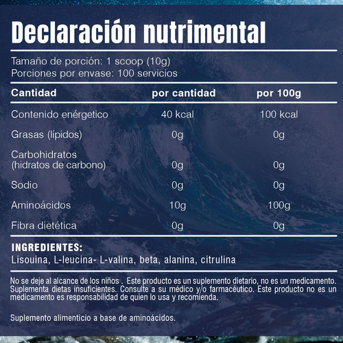 Aminoácidos Bcaas Polvo Kraken 1kg Sabores 100 Servicios Mango