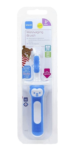 Escova Dental Infantil Massaging Brush Mam ® Azul