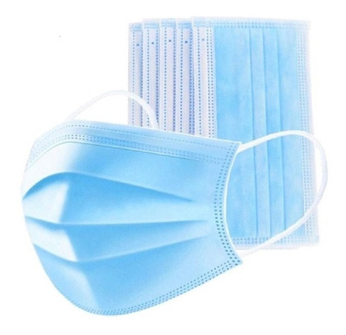 Mascarillas Desechables 3 Capas Medical Pack 50 Unidades