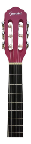 Violão Giannini 3/4 Rosa Nylon N6 Pks Pink Satin