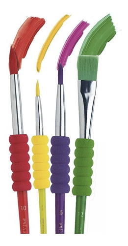 Set De 4 Pinceles, Faber-castell