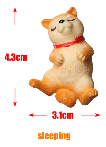 Figura De Perro Akita En Miniatura, Modelo Animal, Modelo Bo